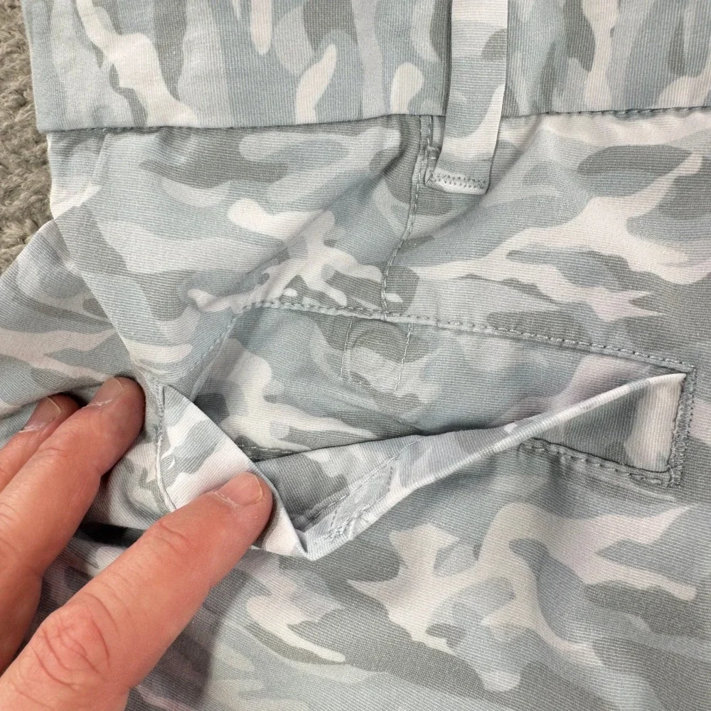 Johnnie-O‎ Mens Prep-Performance Camo Golf Shorts Blue Grey Size 36